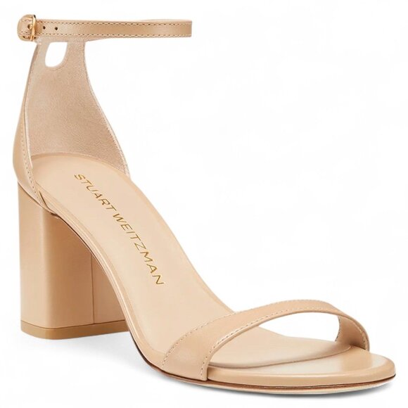 Stuart Weitzman Block Heel Sandals